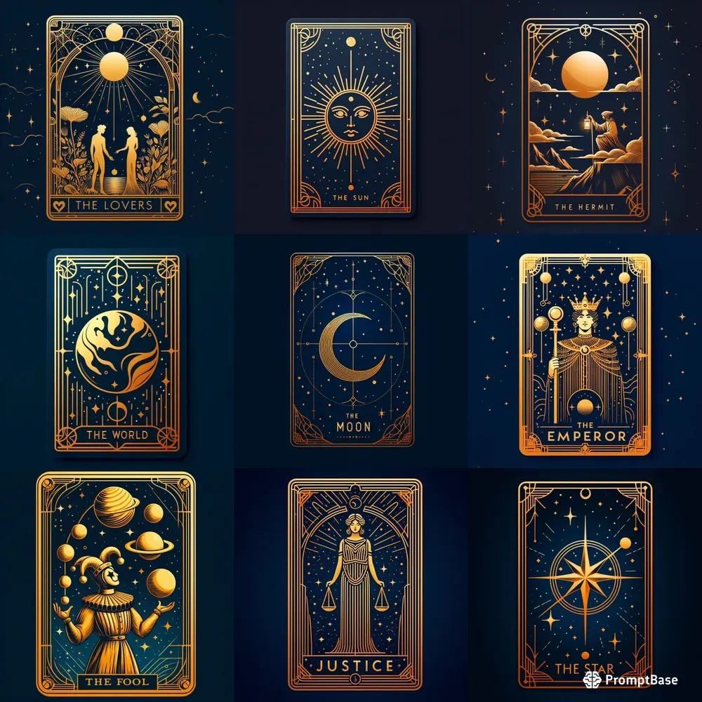 Kalan Celestial Tarot Cards Meaning