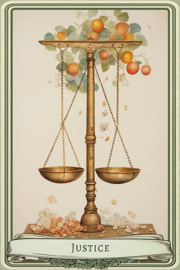 Justice Card Meaning In Tarot