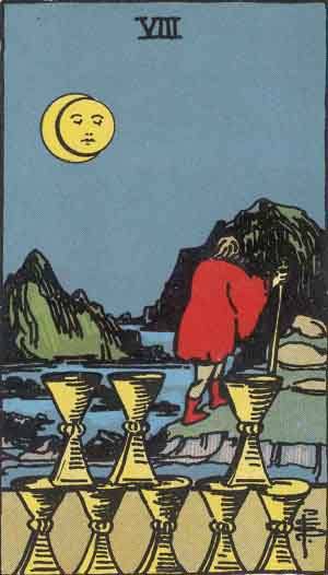 Eight Of Cups Tarot Card Meaning In Hindi