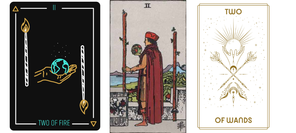 Ii Wands Tarot Card Meaning
