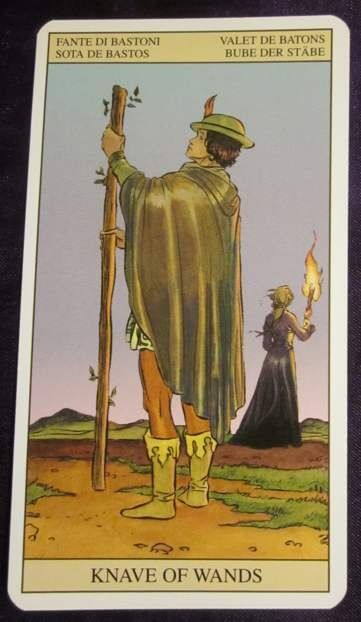 Knave Of Wands Tarot Card Meaning