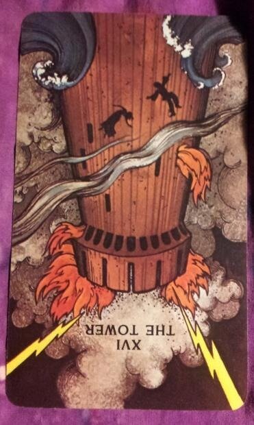 Reversed Tower Tarot Card Meaning