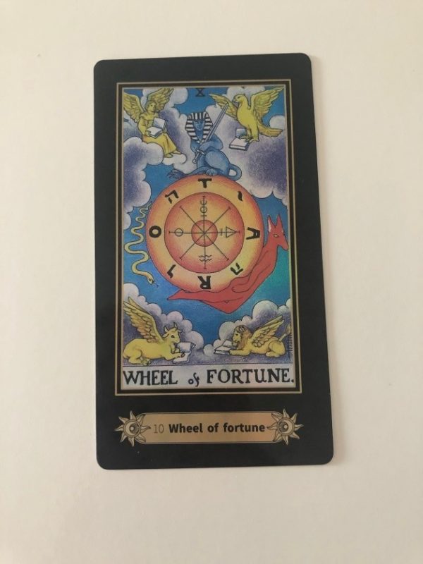Upside Down Wheel Of Fortune Tarot Card Meaning