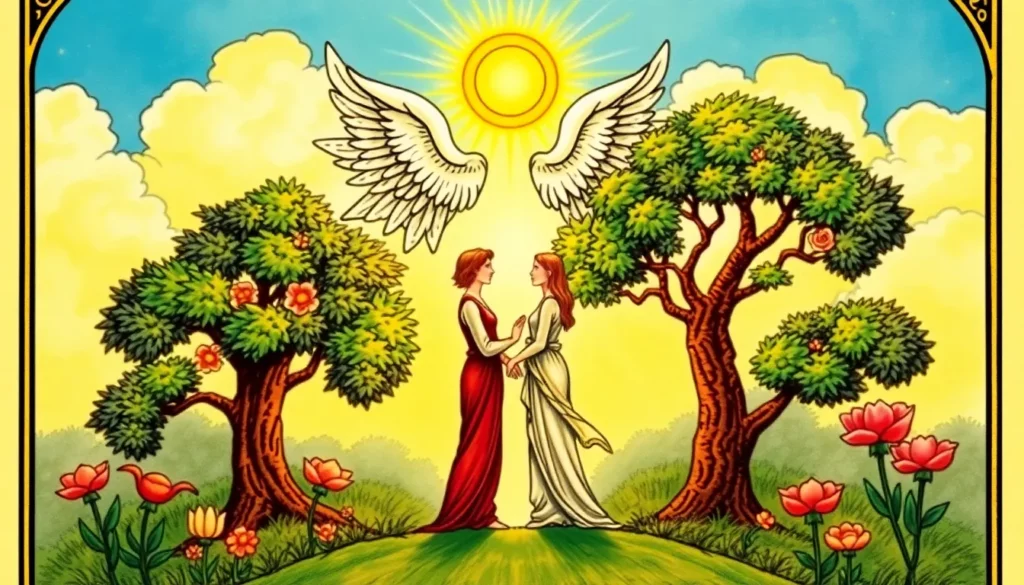 Featured image for The Lovers Tarot Meaning in Love — Love & Relationship Tarot