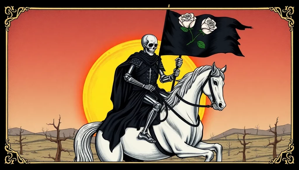 Featured image for Death Tarot Meaning in Relationship — Love & Relationship Tarot