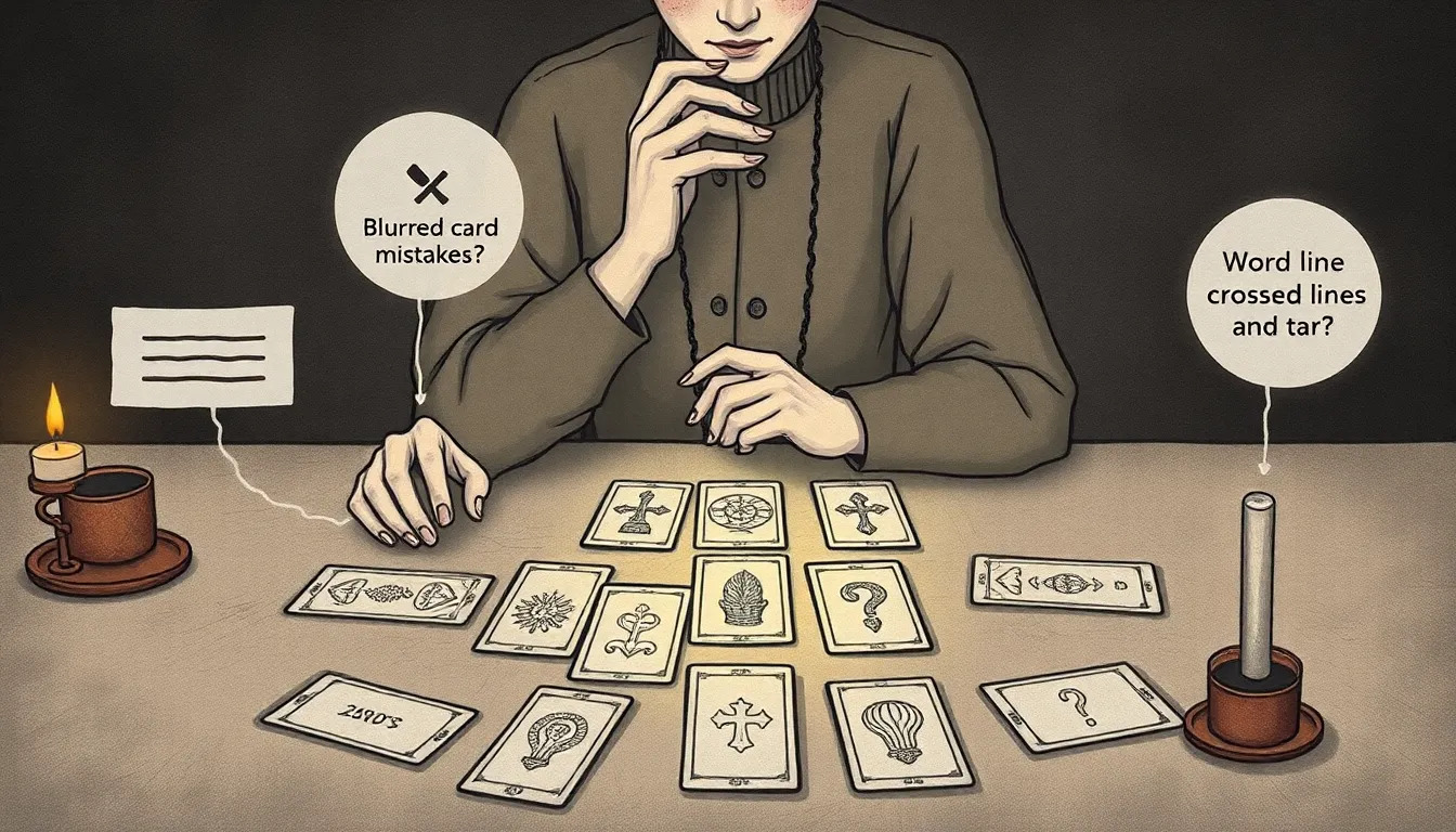 Common Tarot Reading Mistakes