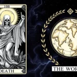 Death and The World Tarot Combination