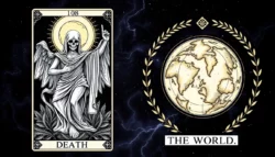 Death and The World Tarot Combination